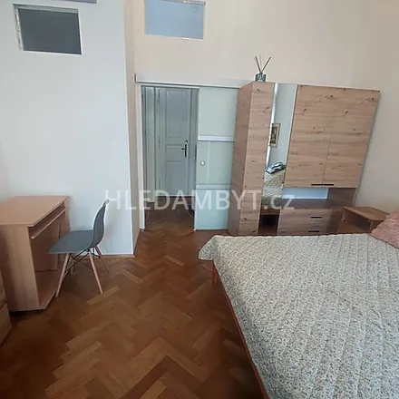Rent this 1 bed apartment on Španělská 770/2 in 120 00 Prague, Czechia