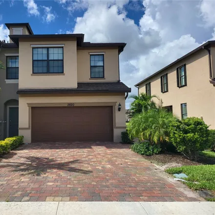Rent this 3 bed townhouse on 2401 Prairie Road in Palm Springs, FL 33406