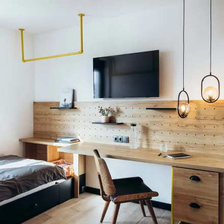 Rent this 1 bed apartment on CAMPUS68 in Käthe-Kollwitz-Straße 15, 68169 Mannheim