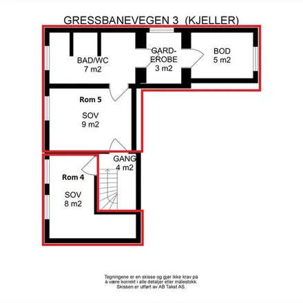 Image 4 - Gressbanevegen 3, 7031 Trondheim, Norway - Apartment for rent
