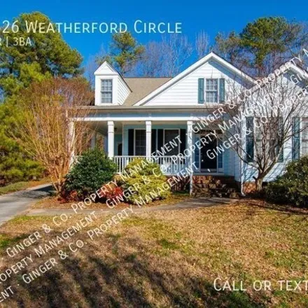 Rent this 5 bed house on 1626 Weatherford Circle in Raleigh, NC 27604