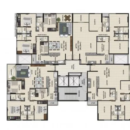 Buy this 3 bed apartment on Avenida Beira Mar in Casa Caiada, Olinda - PE