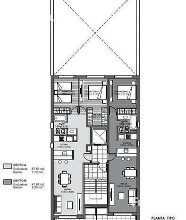 Buy this 2 bed apartment on Mendoza 2853 in Nuestra Señora de Lourdes, Rosario