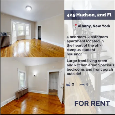 Rent this 4 bed condo on 425 Hudson Avenue
