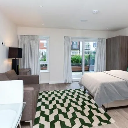 Buy this studio apartment on The Hyde Delivery Office (Royal Mail) in The Hyde, London