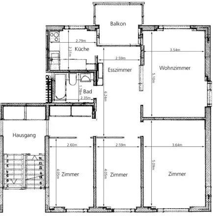 Rent this 1 bed apartment on Marktgasse 4 in 8212 Neuhausen am Rheinfall, Switzerland