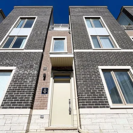 Rent this 3 bed townhouse on Rutherford in Westway Crescent, Vaughan