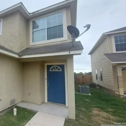 Rent this 3 bed townhouse on 10060 Vasso View in Bexar County, TX 78109