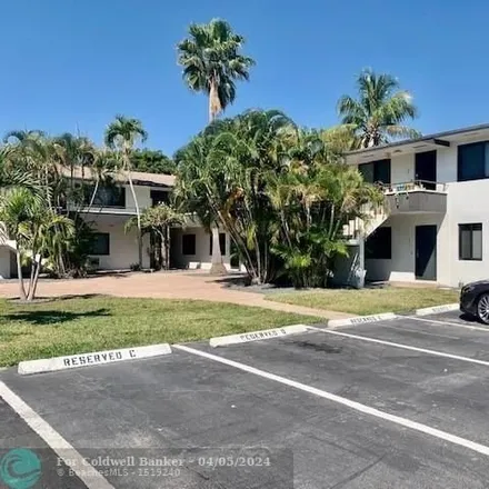 Rent this 1 bed apartment on 845 North Victoria Park Road in Sunrise Key, Fort Lauderdale