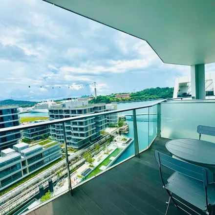 Rent this 3 bed apartment on 18 Keppel Bay Drive in Singapore 098632, Singapore