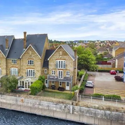 Buy this 3 bed townhouse on Chatham Maritime Marina in Restharrow Way, Lower Upnor