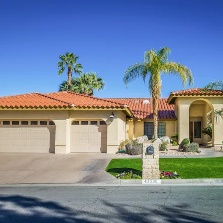 Rent this 4 bed house on 47230 Golden Bush Court in Palm Desert, CA 92260