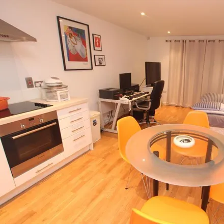 Rent this studio apartment on Church Street East in Horsell, GU21 6AD