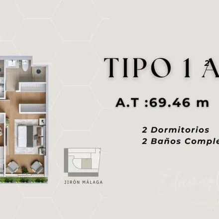 Buy this 2 bed apartment on Jirón Málaga 220 in Santiago de Surco, Lima Metropolitan Area 15038