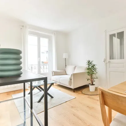 Rent this 1 bed apartment on 10 Passage Cottin in 75018 Paris, France