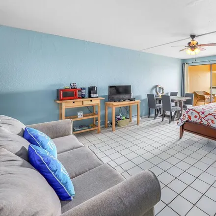 Rent this studio apartment on South Padre Island in TX, 78597