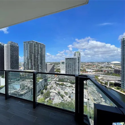 Rent this 1 bed condo on 500 Brickell West Tower in Southeast 6th Street, Miami