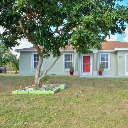 Buy this 3 bed house on 276 West Arbor Avenue in Saint Lucie County, FL 34952