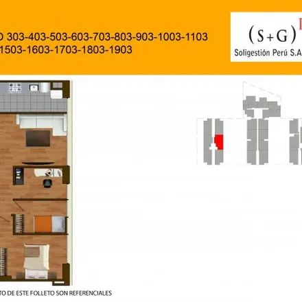 Buy this 3 bed apartment on Tingo María Avenue in Lima, Lima Metropolitan Area 15082