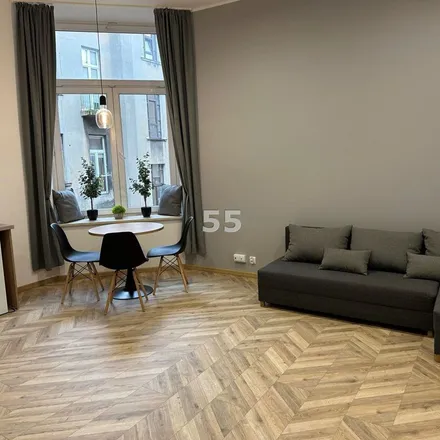 Rent this 1 bed apartment on Narutowicza - Piotrkowska in Gabriela Narutowicza, 90-111 Łódź