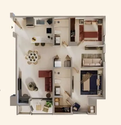 Buy this 2 bed apartment on Nuevo Sur in Ladrillera, Monterrey