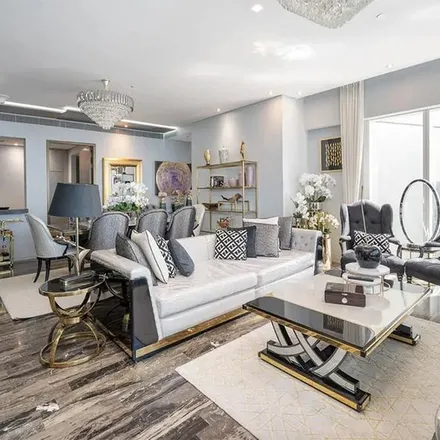 Rent this 3 bed apartment on DAMAC Heights in Marina Walk, Dubai Marina