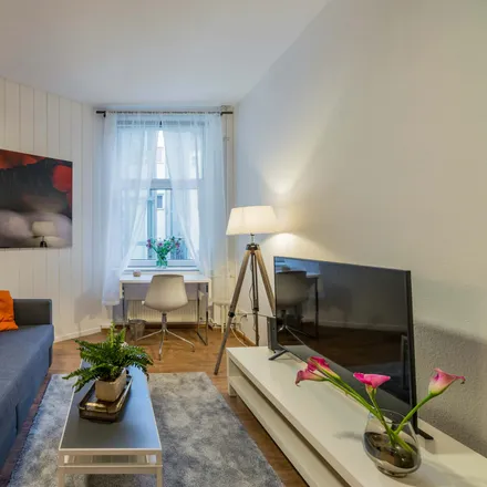 Rent this 1 bed apartment on Rechtsanwaltskanzlei Sven Crüger in Heidenfeldstraße 16, 10249 Berlin