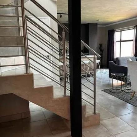 Rent this 3 bed townhouse on Luce Street in Sinoville, Pretoria