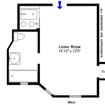 Image 5 - 245 West 75th Street, New York, NY 10023, USA - Condo for rent