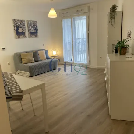 Rent this 1 bed apartment on Route du Vieux Cimetière in 92140 Clamart, France