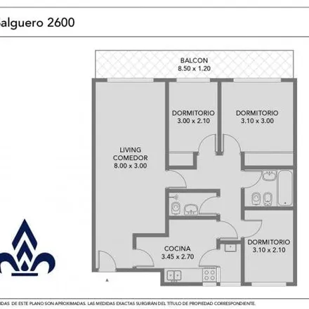 Buy this 3 bed apartment on Jerónimo Salguero 2675 in Palermo, C1425 DEL Buenos Aires
