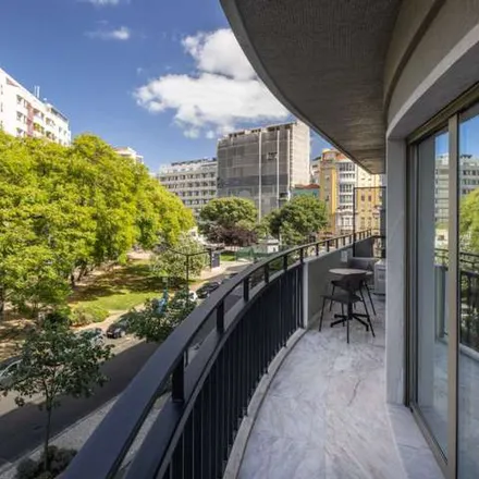 Rent this 1 bed apartment on Avenida Marquês de Tomar 9 in 1050-053 Lisbon, Portugal