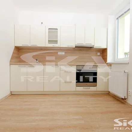 Rent this 1 bed apartment on Rybalkova 2702 in 440 01 Louny, Czechia