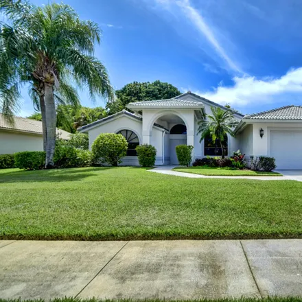 Rent this 3 bed house on 5695 Aspen Ridge Circle in High Point, Palm Beach County