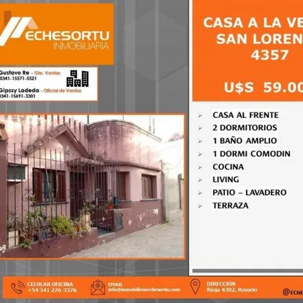 Buy this 3 bed house on San Lorenzo 4363 in Ludueña, Rosario