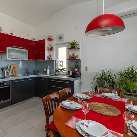 Rent this 3 bed apartment on Brza cesta Split-Omiš D8 in 21292 Srinjine, Croatia