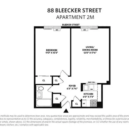 Image 7 - 88 Bleecker St Apt 2M, New York, 10012 - Apartment for sale