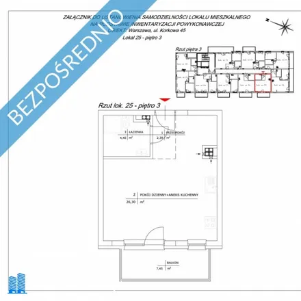 Image 3 - Korkowa 130, 04-549 Warsaw, Poland - Apartment for sale