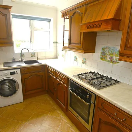 Rent this 3 bed townhouse on Temple Field Close in Addlestone, KT15 1LP