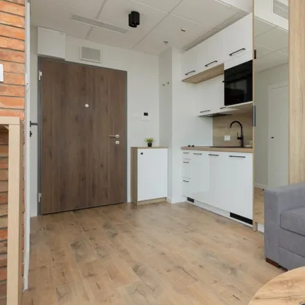 Rent this studio apartment on Marcina Kasprzaka 29A in 01-234 Warsaw, Poland