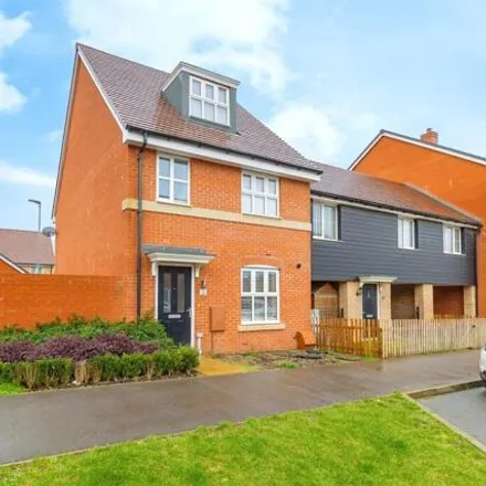 Buy this 4 bed townhouse on Galapagos Grove in Bletchley, MK3 5RP