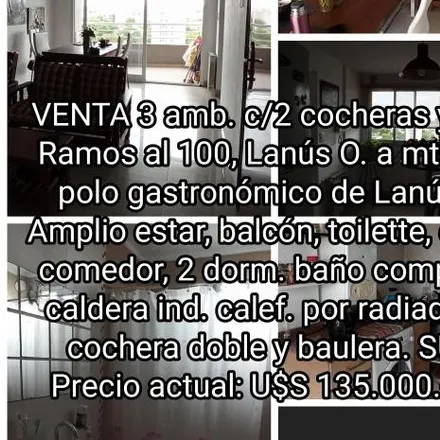 Buy this 2 bed apartment on Coronel Ramos 125 in Partido de Lanús, 1824 Lanús