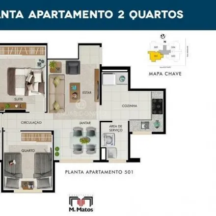 Buy this 1 bed apartment on Jequi Tem Ondas in Rua dos Tupis, Barro Preto