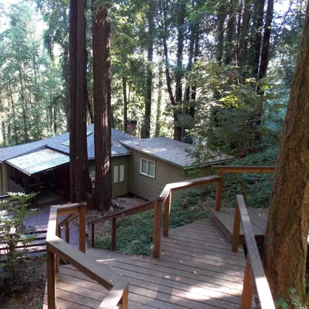 Image 1 - 17495 Old Monte Rio Road, Guerneville, Sonoma County, CA 95462, USA - House for sale