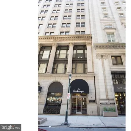 Rent this 1 bed apartment on The Exchange Apartments in 1411 Walnut Street, Philadelphia