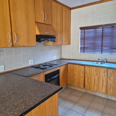 Rent this 2 bed townhouse on Knoppiesdoring Road in Matlosana Ward 17, Klerksdorp