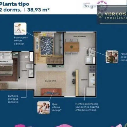 Buy this 2 bed apartment on Rua José Pedra 280 in Itaperi, Fortaleza - CE