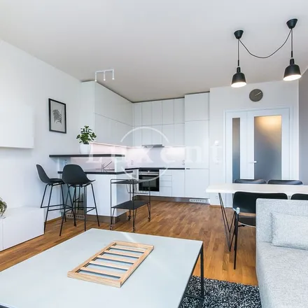 Rent this 1 bed apartment on Sanderova 1547/20 in 170 00 Prague, Czechia