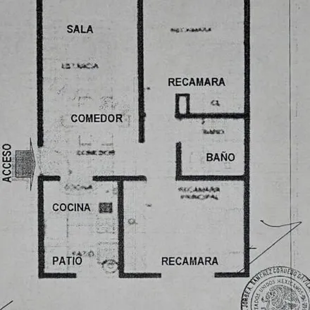 Buy this 2 bed apartment on Farmacias Similares in Avenida Niños Héroes, Cuauhtémoc