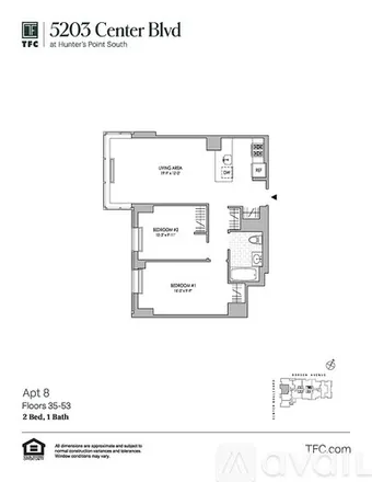 Image 9 - Center Blvd, Unit TWO - Apartment for rent